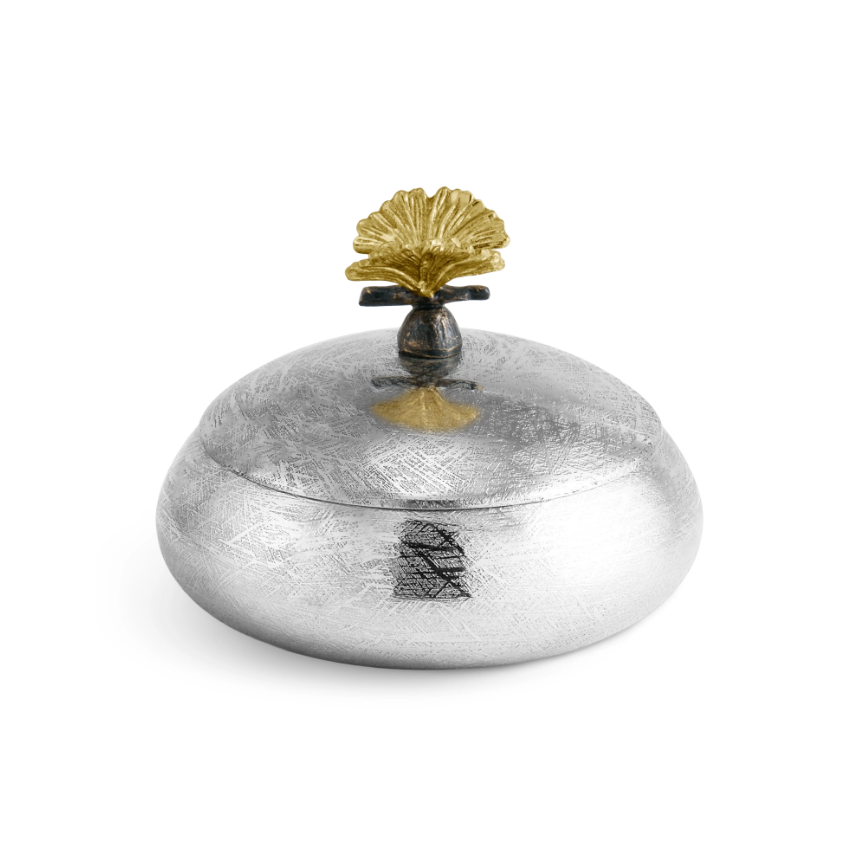 Michael Aram Butterfly Ginkgo Round Trinket Box 175767