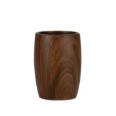 Brown Resin Bath Toothbrush Holder Ba 72063