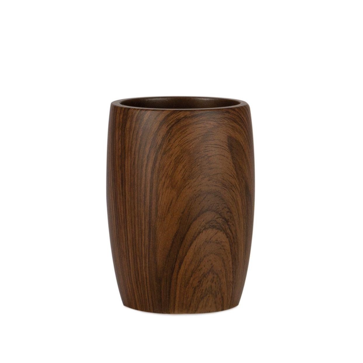 Brown Resin Bath Toothbrush Holder Ba 72063
