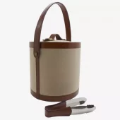 Ice bucket in Lin/Leather 2592038