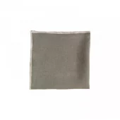 Lintøyserviett Med Kanting Natur/Beige 40x40cm