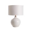 Lamp Base Round White e27 Lam.0311