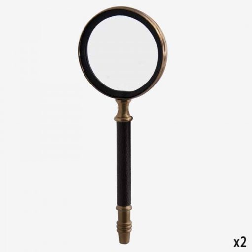 Light Brown Leather Magnifier 0249557