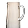 Carafe Lines Glass Amber 18x12,5x25cm 23359