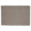 Dørmatte Curve 90x60cm Silver DMCE695L