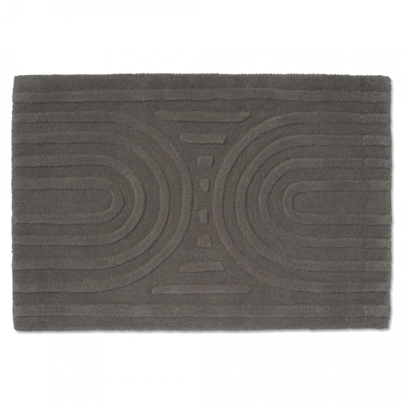 Dørmatte Curve 60x90cm Titanium DMCE69TI