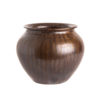 Jar Round Brown 20xh16,5cm Guo.058/s
