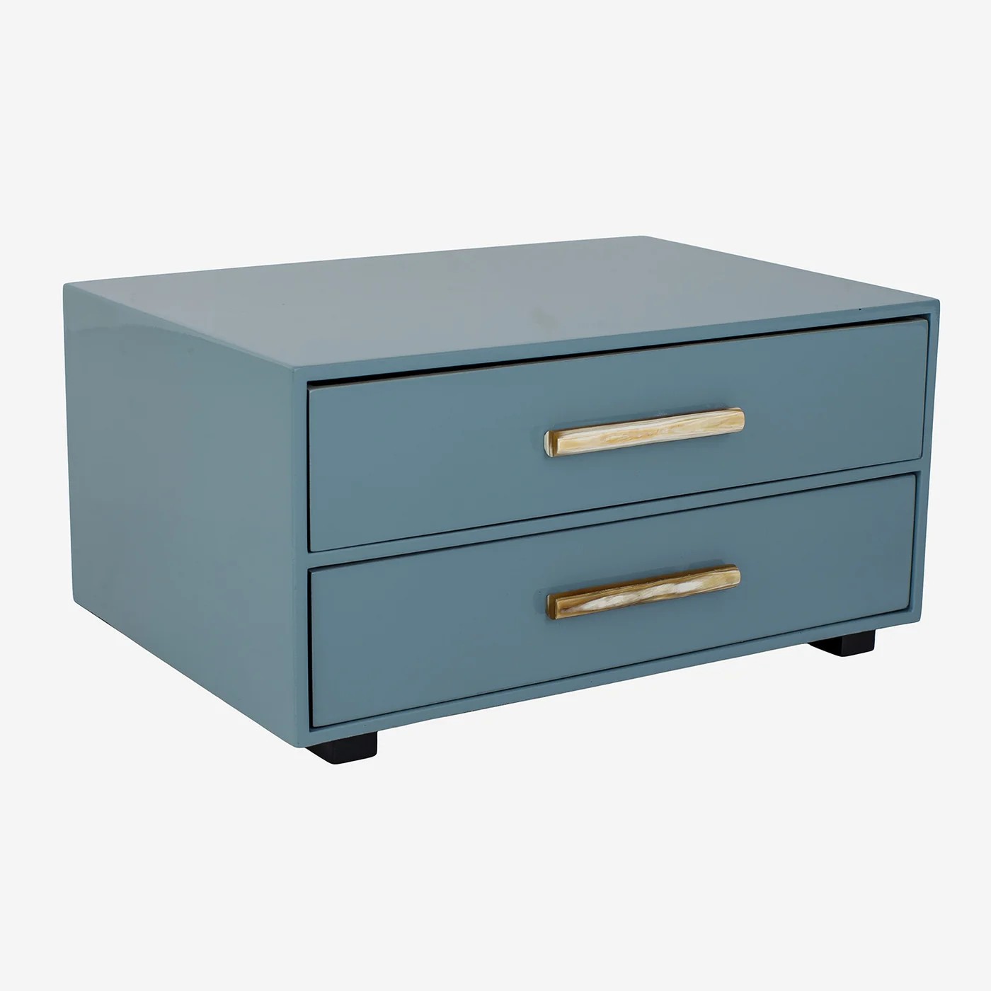 A4 Chest Of Drawers Horn Stick Petrol Blue La3520