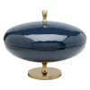 Deco Jar Salome Blue 24cm 55227