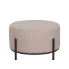 Pouff Troy XL Natur Boucle ø57cm ih-50.124