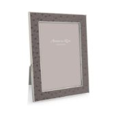 Addison Ross Photoframe Ostrich Urban Silver 10x15cm Fr1558