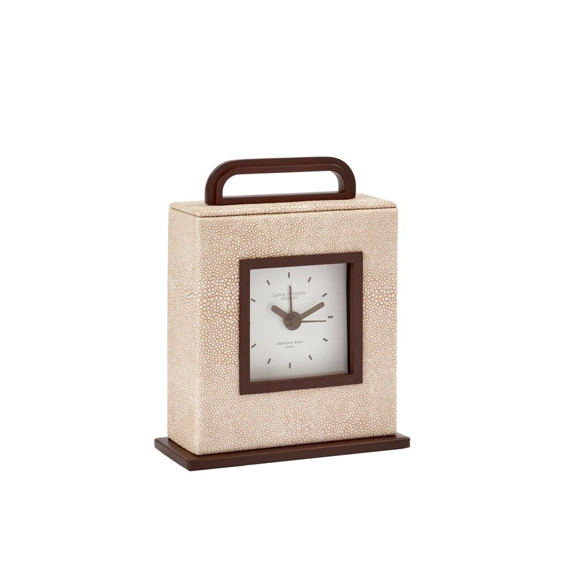 Clock Ecru 13cm SP0100