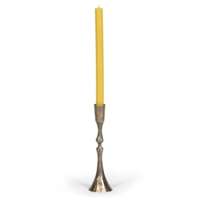 Candleholder Ant., Brass Medium 7x35cm TH1317
