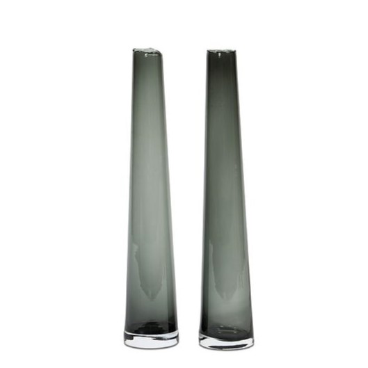 Long Vase Smoke 11xh60cm dcg85s