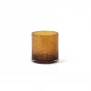 Thick Votive Cylinder Cognac dcg114c