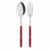 Sabre Paris Tartan Red Bistrot Serving Set 2P