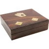 Deco Card Gable Wood 7. pcs 55305