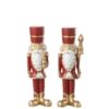 Nutcracker White/Red L ass 2 6,5x4x20cm 35077