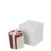 Candle Christmas Red 10x10cm 35730