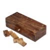 Mangowood & Brass Domino Box 27312