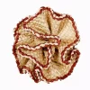 Napkin Ring Rose Burgundy/ Natural