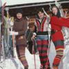 Getty. Skiing In Gstaad 50x75cm ( Indre mål) By Slim AArons