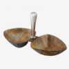 Horn Stand Of Two With Silver 1511620