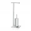 Toiletpaper/Brush Holder Chrome Ba14116