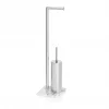 White Marble Paper & Toiletbrush holder Ba66190