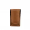 Brown Glass Toothbrush Holder Ba73063