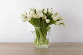 Uzzy Glass Vase 18xh25cm 30102