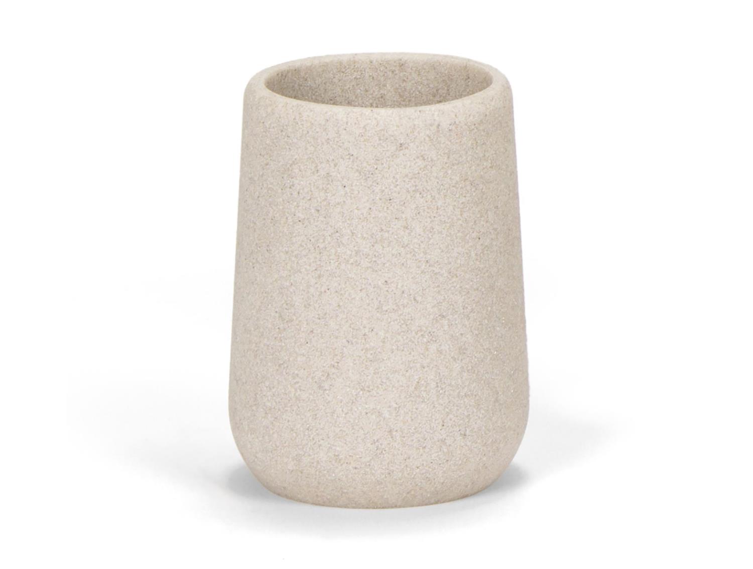Sandstone Toothbrush Holder 7,5x10,5 ba21033