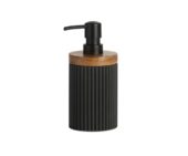 Black/ Acasia Soap Dispenser Ba22114
