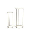 Pillar Ricardo White Marble/ Ant Bronze 32xh82cm 6768726
