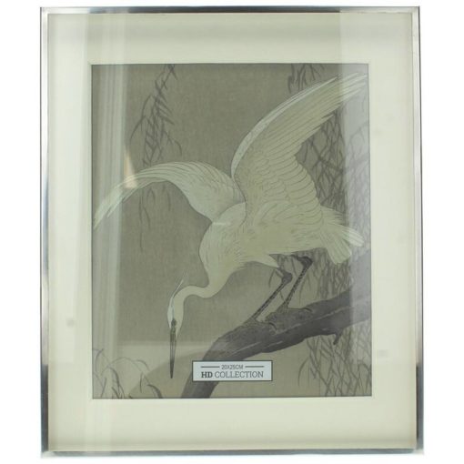 Photo Frame Stainless Steele Nickel 20x25cm Xet-2796