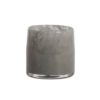Tealight Kiana Glass Gray 10x10cm 7751427