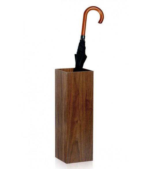 Walnut Wood Umbrella Stand Ax70008