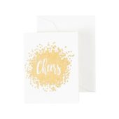 Cheers small W Envelope 4 cards pk. 46denc