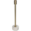 Candle Stick Marble Gold 7,5x34cm kal-0714