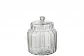 Jar Elia Glass Clear 17,8xh23cm 30667