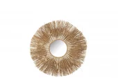 Mirror Melissa Straw Ø75cm 42299
