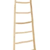 Ladder 6 steps Wood Natur 81x12xh185cm 43783