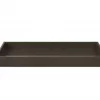 Lux Lacquer Tray Dark Chocolate 38x19x3,5cm 070175