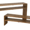 Console Rect Teak Natur 130x30x80cm 40802
