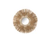Mirror Melissa Straw Ø75cm 42299