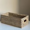 Basket "Gil" L Greywashed GG962