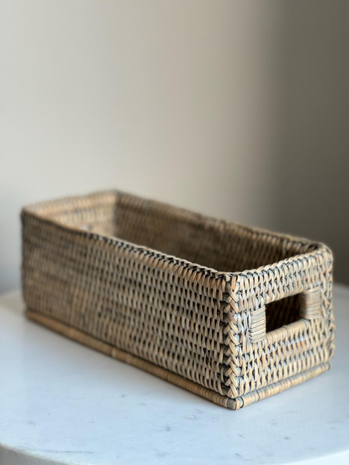 Basket " Gil" M Greywashed GG962