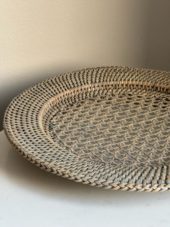 Rund Bordbrikke/ Dekketallerken Greywashed GG445