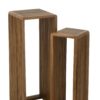 Pedestal Teak Natur 25x25xh75cm 40801