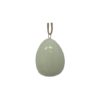 Påskeegg Glasert Keramikk Grønn 5xh8cm  M 4023678